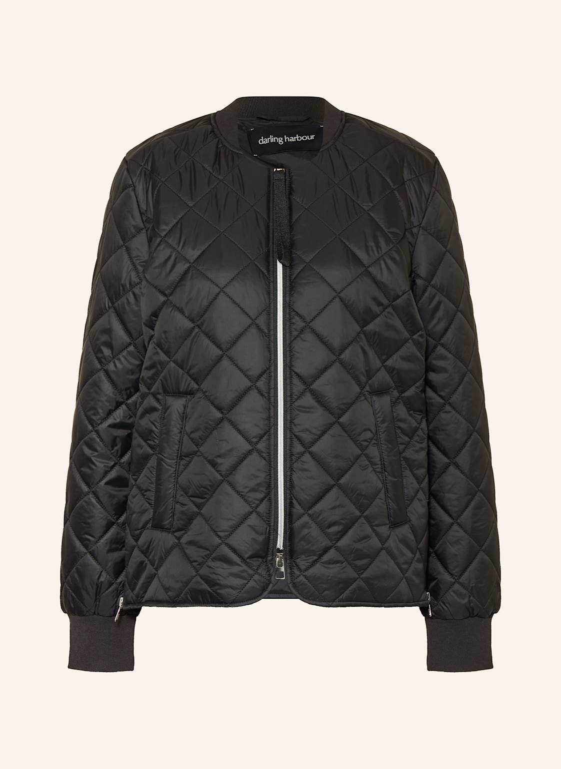 Darling Harbour Steppjacke schwarz von darling harbour