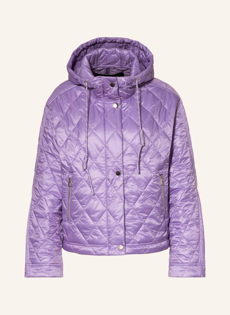 Darling Harbour Steppjacke lila von darling harbour