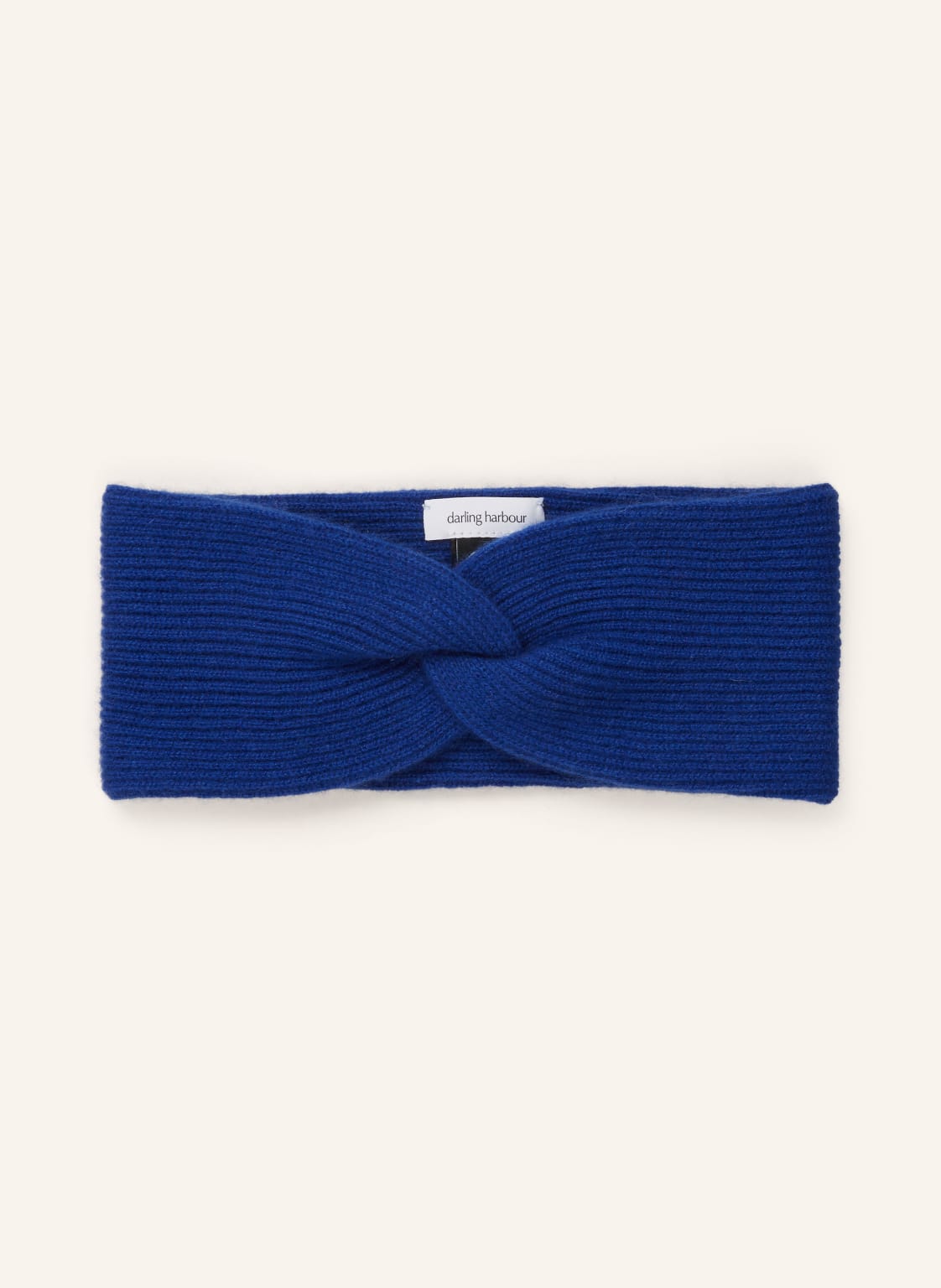 Darling Harbour Stirnband Aus Cashmere blau von darling harbour