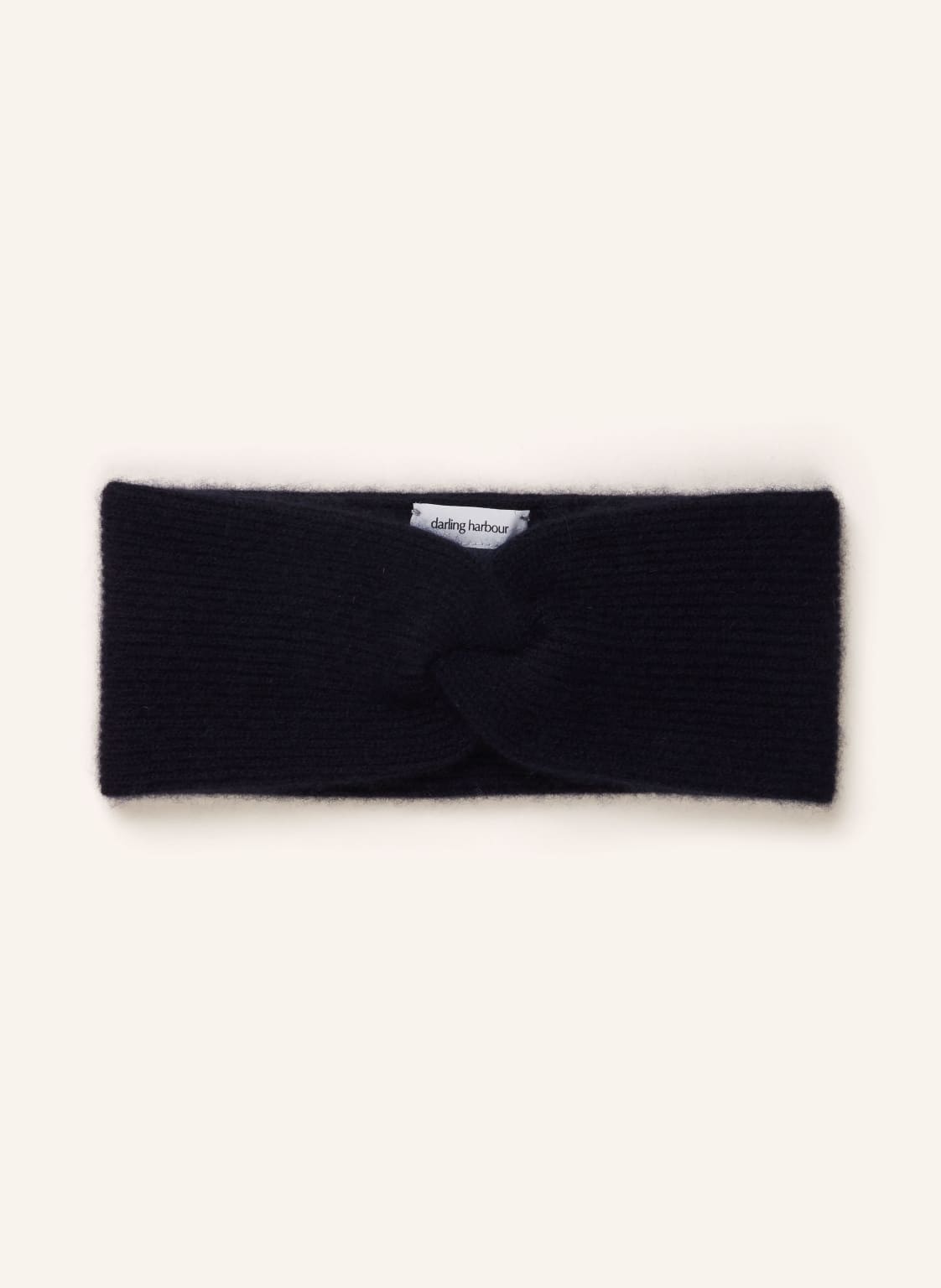 Darling Harbour Stirnband Aus Cashmere blau von darling harbour