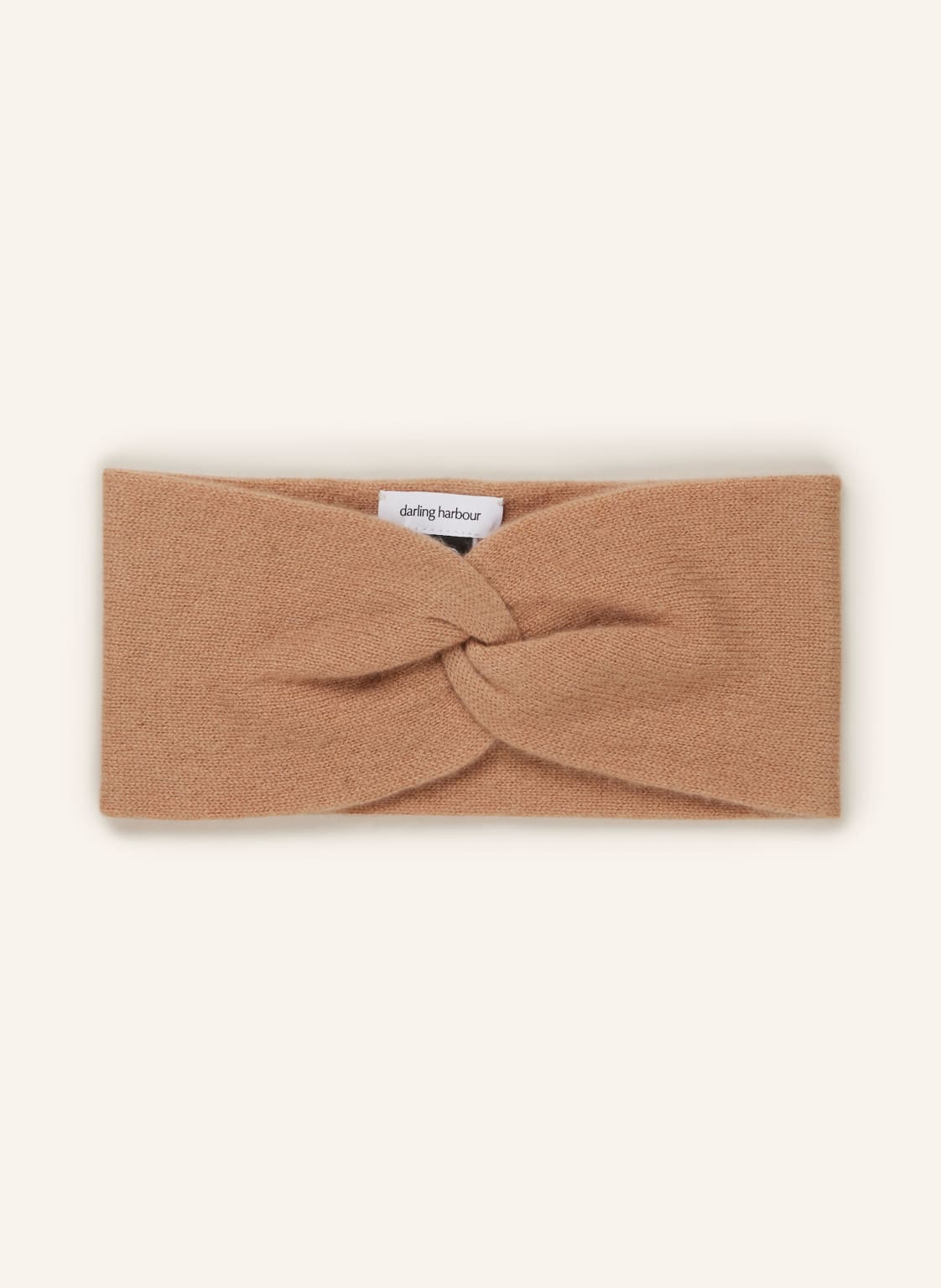 Darling Harbour Stirnband Aus Cashmere braun von darling harbour