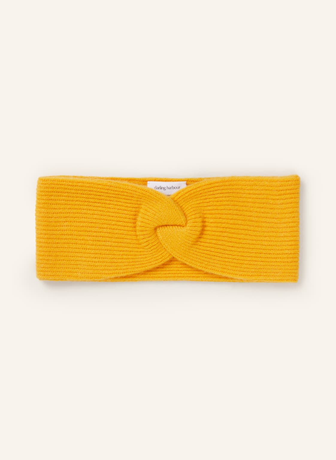 Darling Harbour Stirnband Aus Cashmere gelb Darling Harbour Stirnband Aus Cashmere gelb von darling harbour