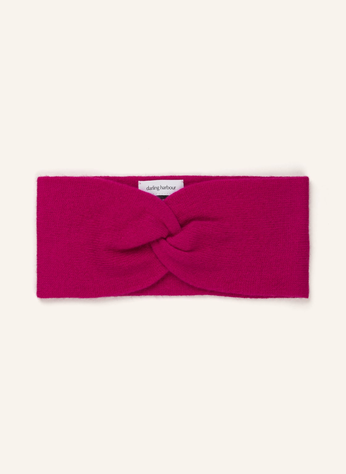 Darling Harbour Stirnband Aus Cashmere rot von darling harbour