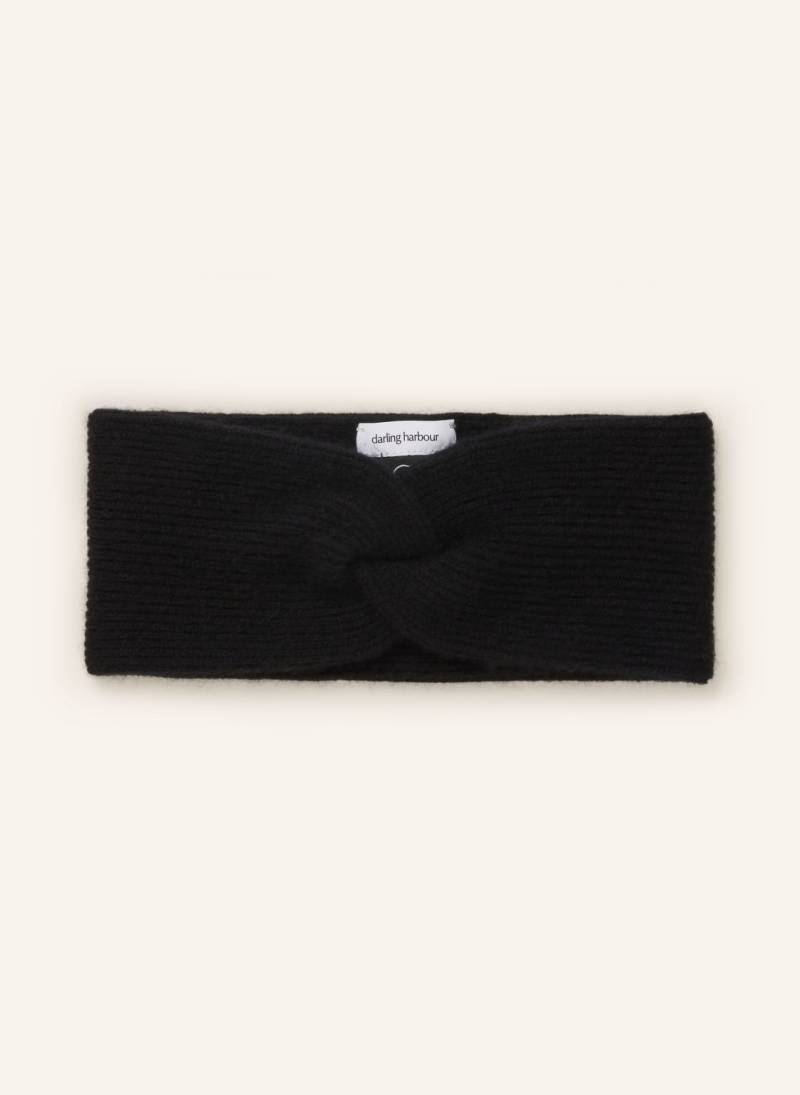 Darling Harbour Stirnband Aus Cashmere schwarz von darling harbour