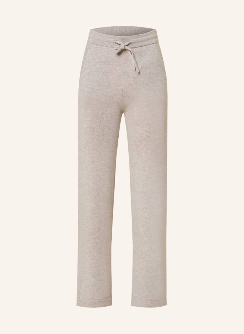 Darling Harbour Strickhose Mit Cashmere grau von darling harbour