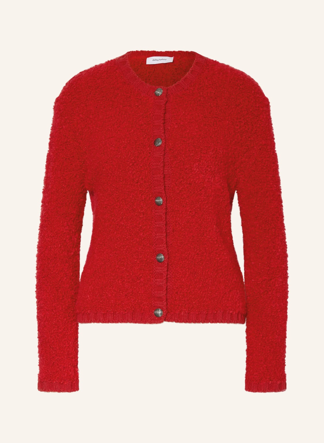 Darling Harbour Strickjacke Aus Teddyfell rot Darling Harbour Strickjacke Aus Teddyfell rot von darling harbour