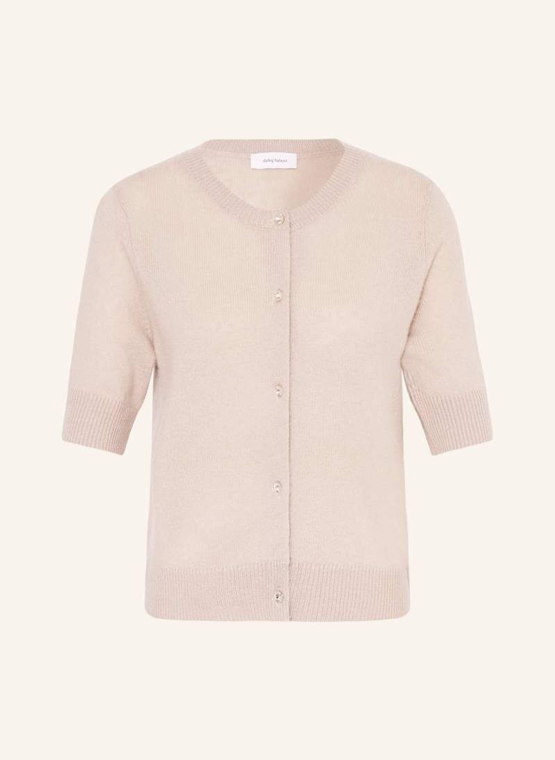 Darling Harbour Strickjacke Mit Cashmere beige von darling harbour