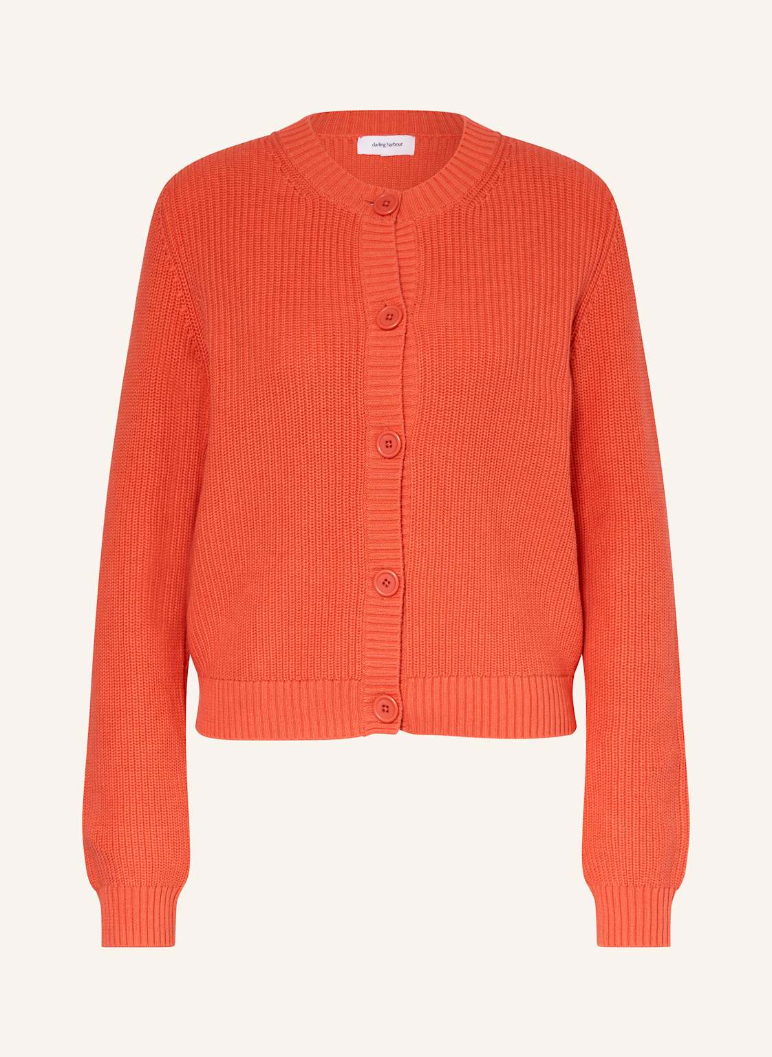 Darling Harbour Strickjacke orange von darling harbour