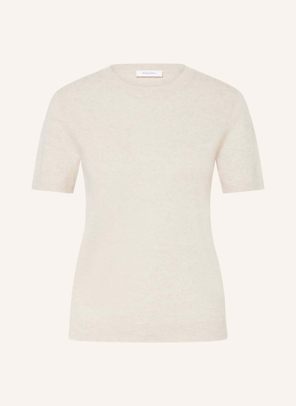 Darling Harbour Strickshirt Aus Cashmere beige von darling harbour