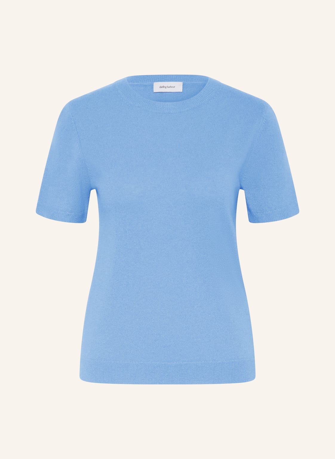 Darling Harbour Strickshirt Aus Cashmere blau von darling harbour