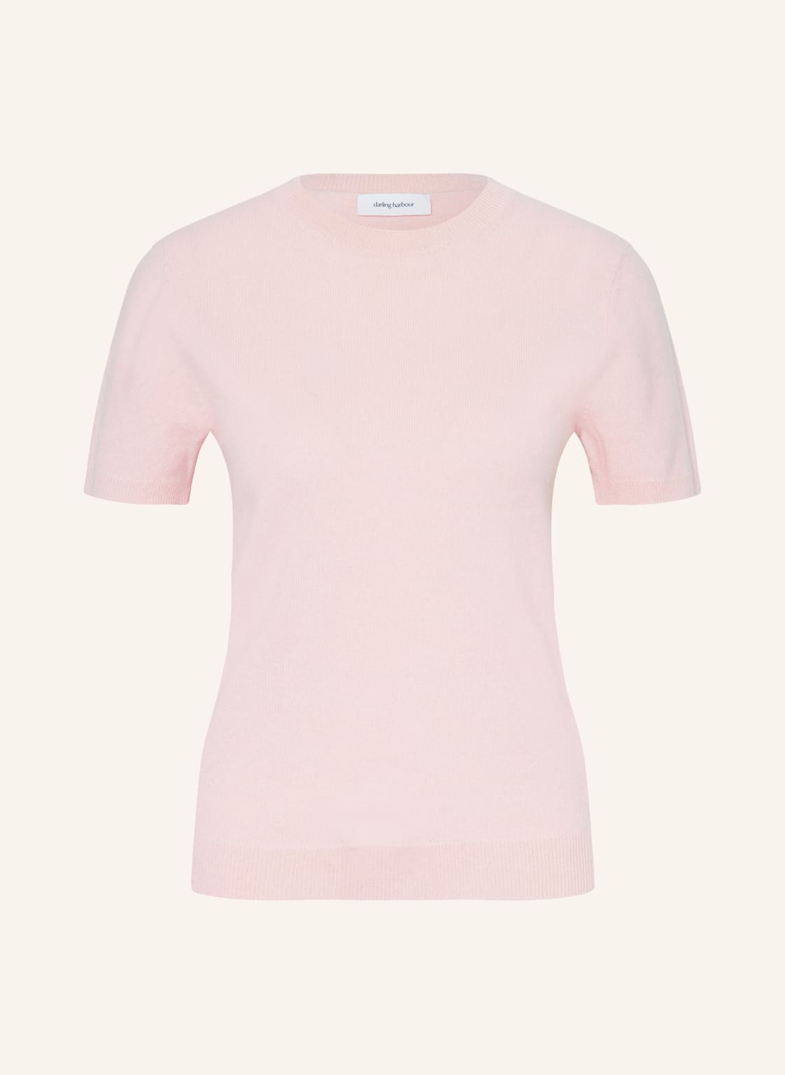 Darling Harbour Strickshirt Aus Cashmere rosa von darling harbour