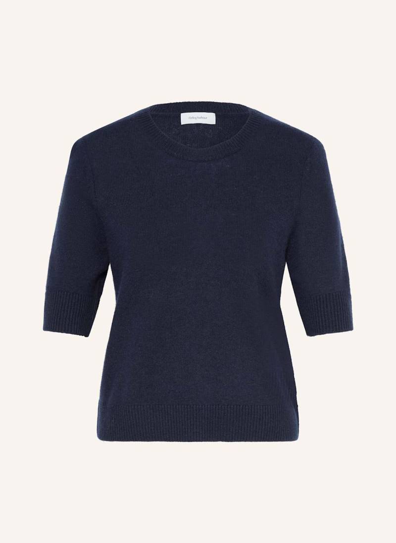Darling Harbour Strickshirt Mit Cashmere blau von darling harbour