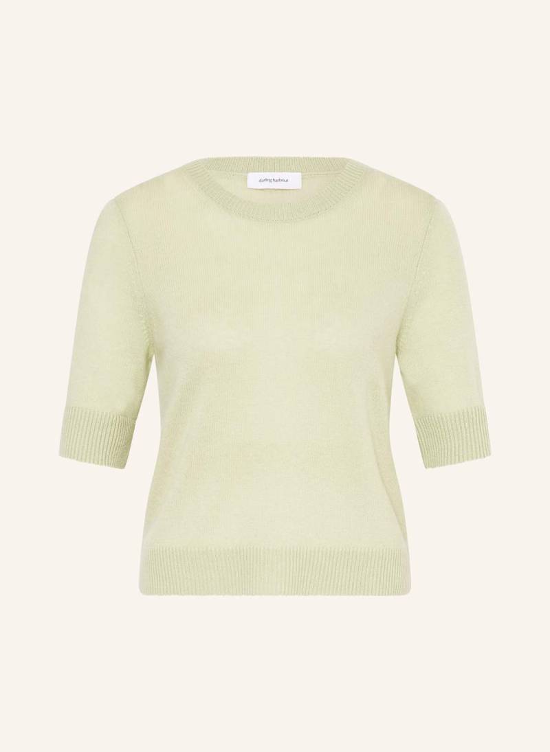 Darling Harbour Strickshirt Mit Cashmere gruen von darling harbour