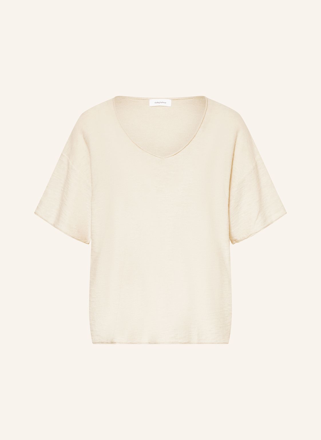 Darling Harbour Strickshirt beige von darling harbour