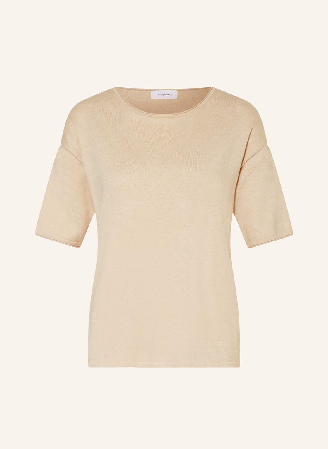 Darling Harbour Strickshirt beige von darling harbour