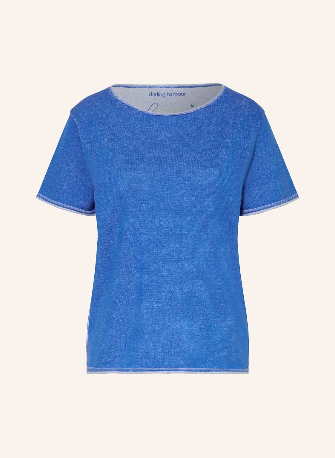 Darling Harbour Strickshirt blau von darling harbour