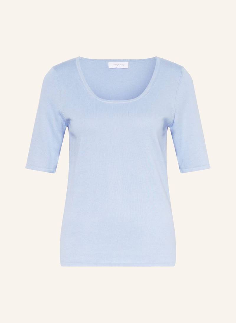 Darling Harbour Strickshirt blau von darling harbour