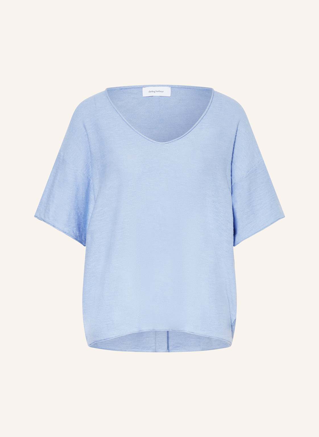 Darling Harbour Strickshirt blau von darling harbour