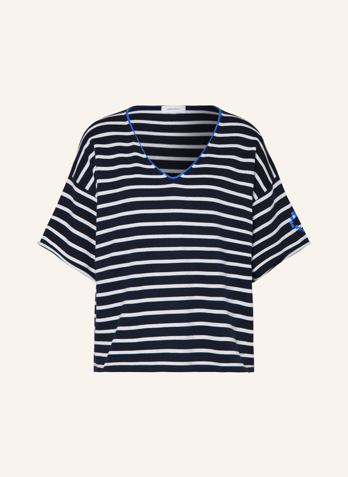 Darling Harbour Strickshirt blau Darling Harbour Strickshirt blau von darling harbour