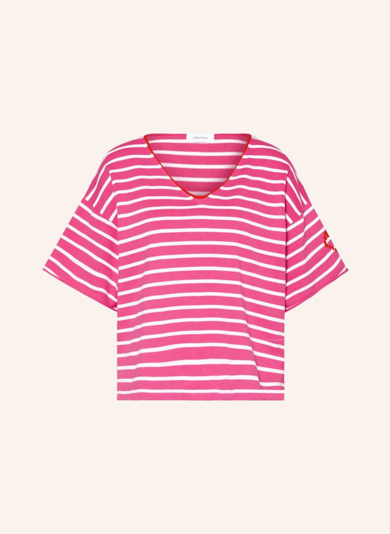 Darling Harbour Strickshirt pink von darling harbour