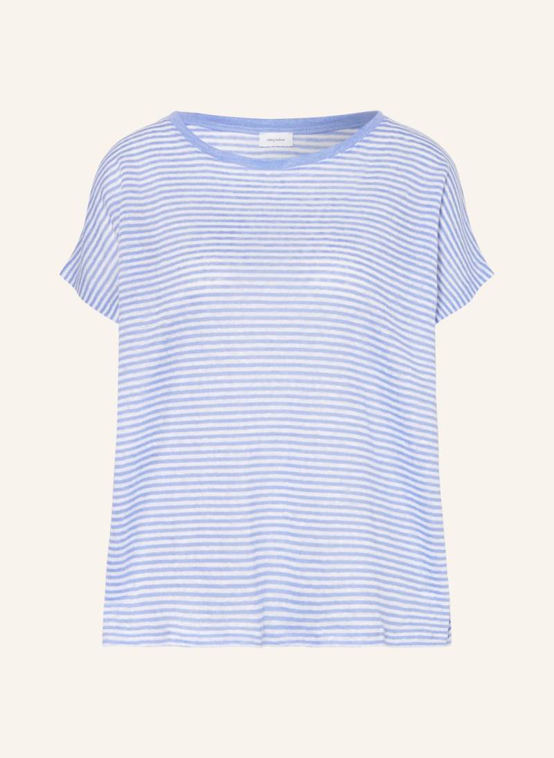 Darling Harbour T-Shirt Aus Leinen blau von darling harbour