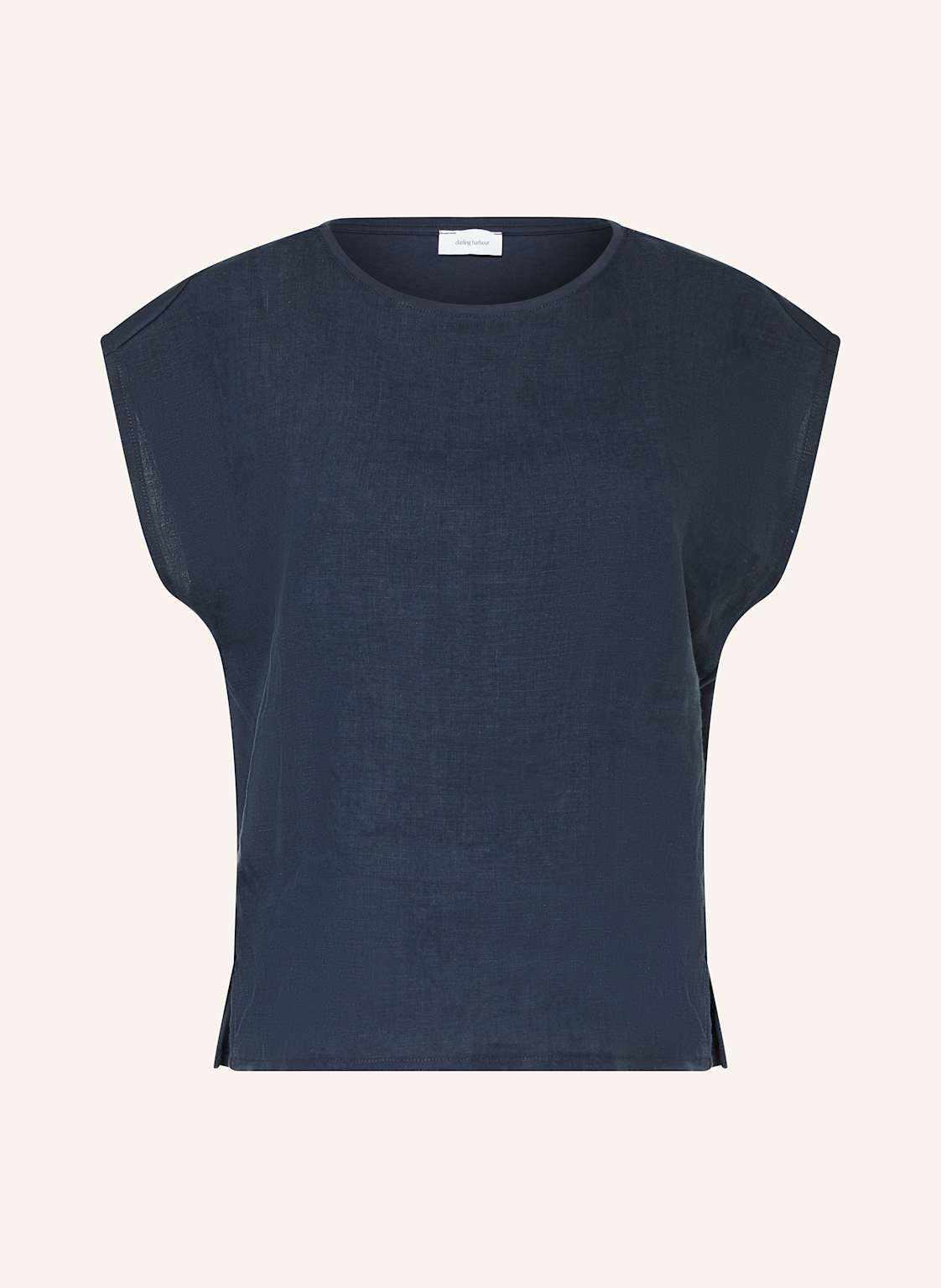 Darling Harbour T-Shirt Aus Leinen blau Darling Harbour T-Shirt Aus Leinen blau von darling harbour