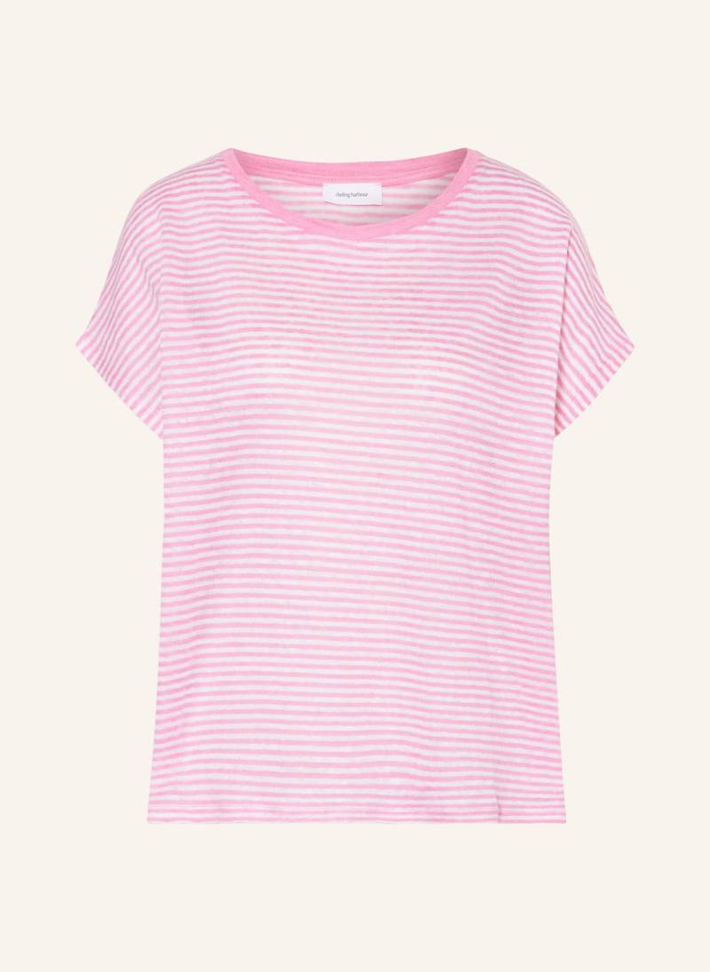 Darling Harbour T-Shirt Aus Leinen rosa von darling harbour