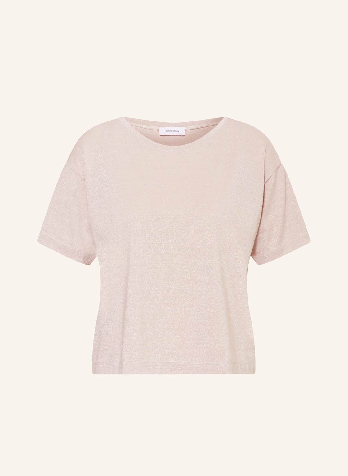 Darling Harbour T-Shirt Mit Glitzergarn rosa Darling Harbour T-Shirt Mit Glitzergarn rosa von darling harbour