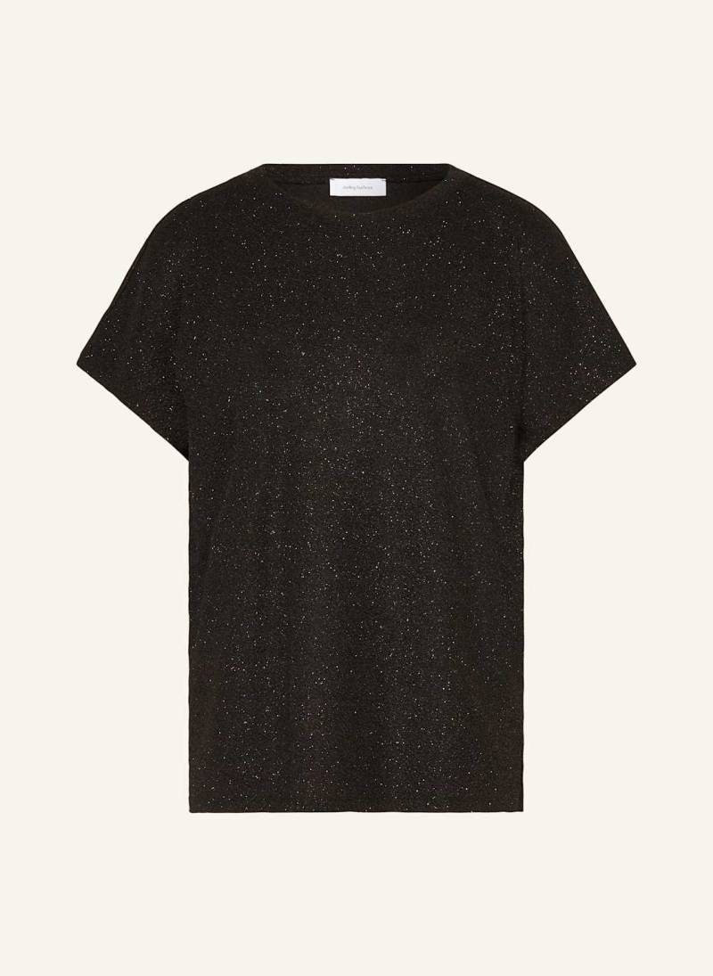 Darling Harbour T-Shirt Mit Glitzergarn schwarz von darling harbour