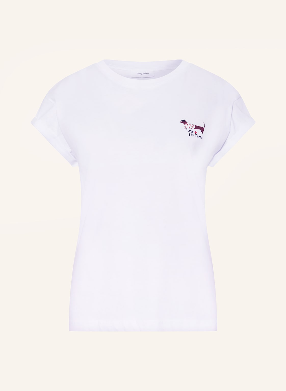 Darling Harbour T-Shirt weiss Darling Harbour T-Shirt weiss von darling harbour