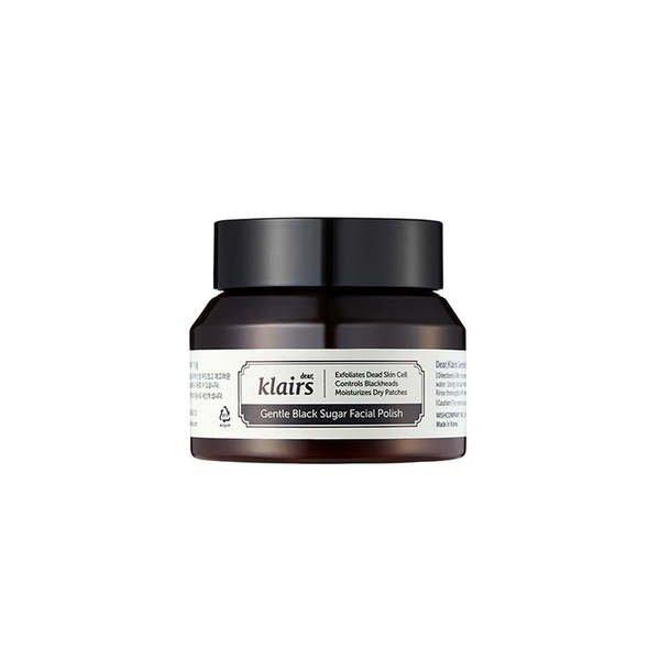 Gentle Black Sugar Facial Polish Damen  110g von dear, Klairs