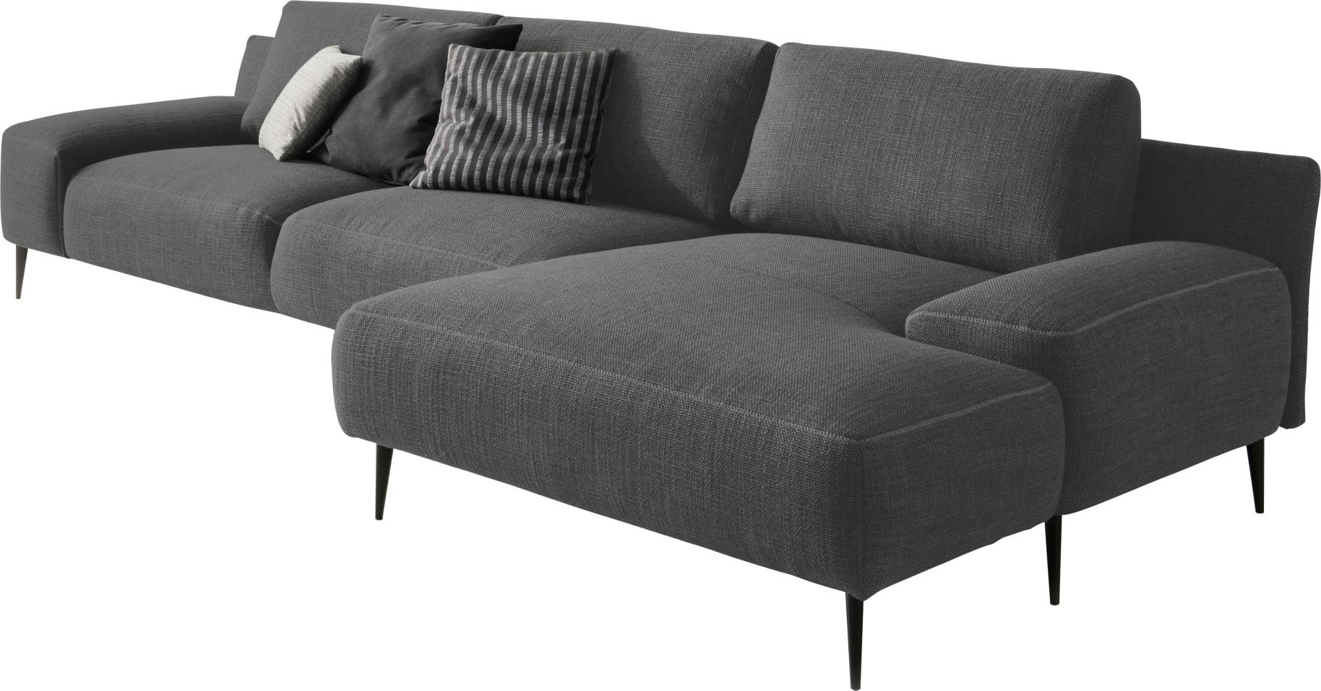 designwerk Ecksofa »Forma, zeitloses Designsofa mit aktuellem Fuss, L-Form«, in hochwertiger Verarbeitung und tollem Sitzkomfort von designwerk