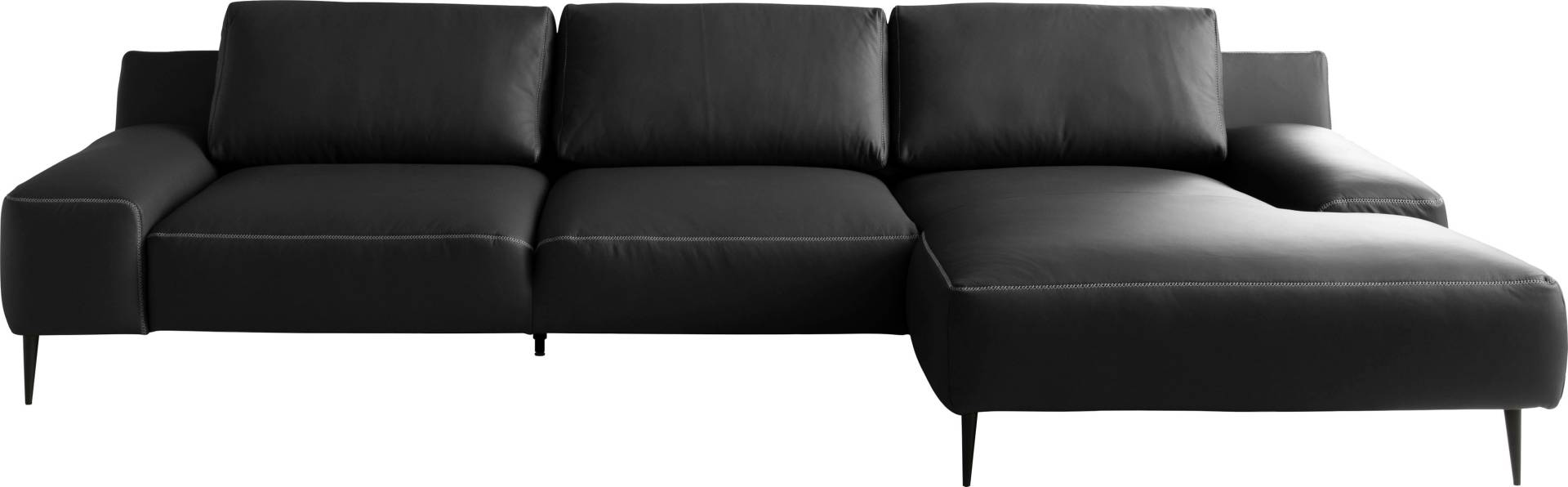 designwerk Ecksofa »Forma, zeitloses Designsofa mit aktuellem Fuss, L-Form«, in hochwertiger Verarbeitung und tollem Sitzkomfort von designwerk