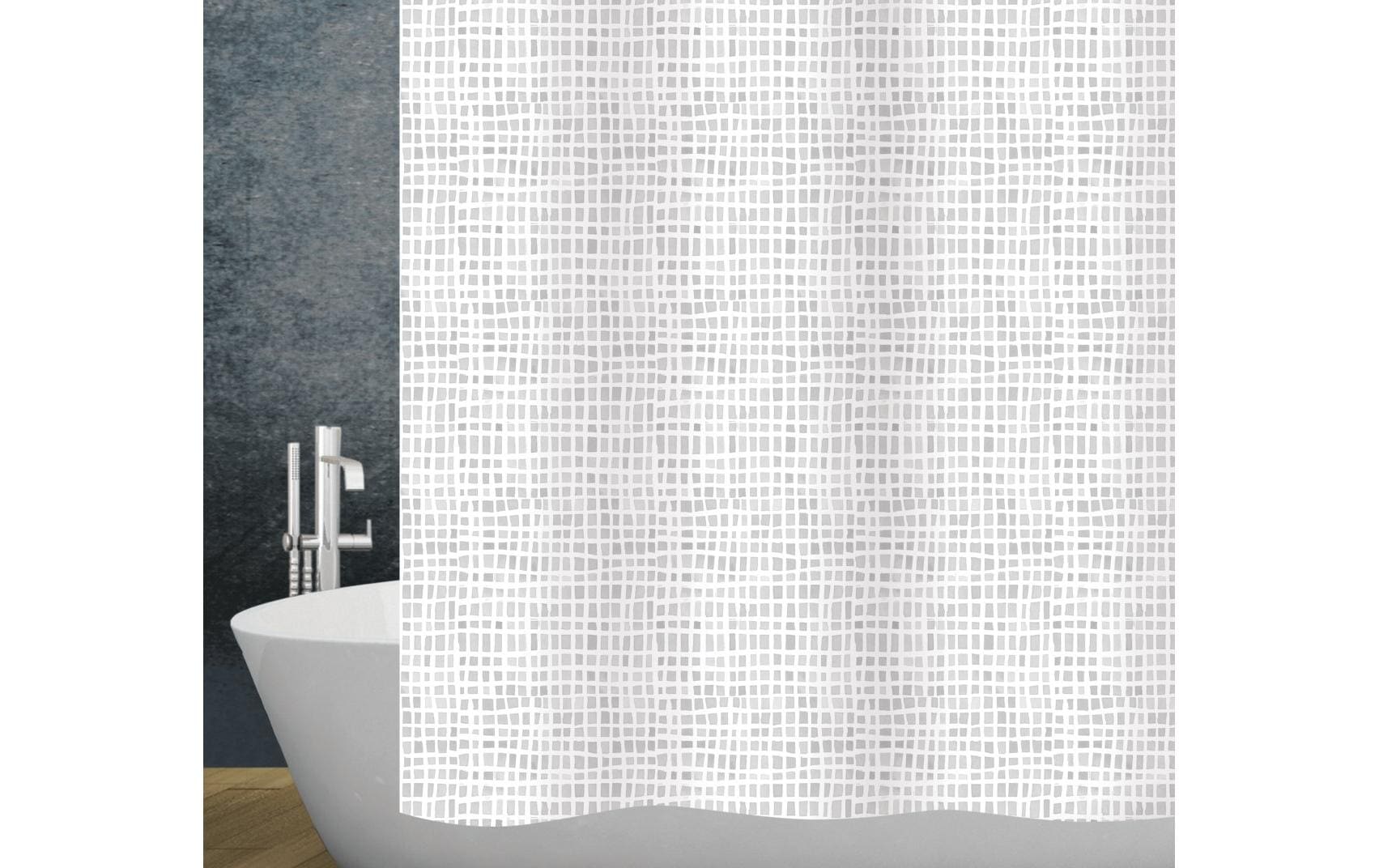 diaqua® Duschvorhang »Check 180 x 200 cm« von diaqua®