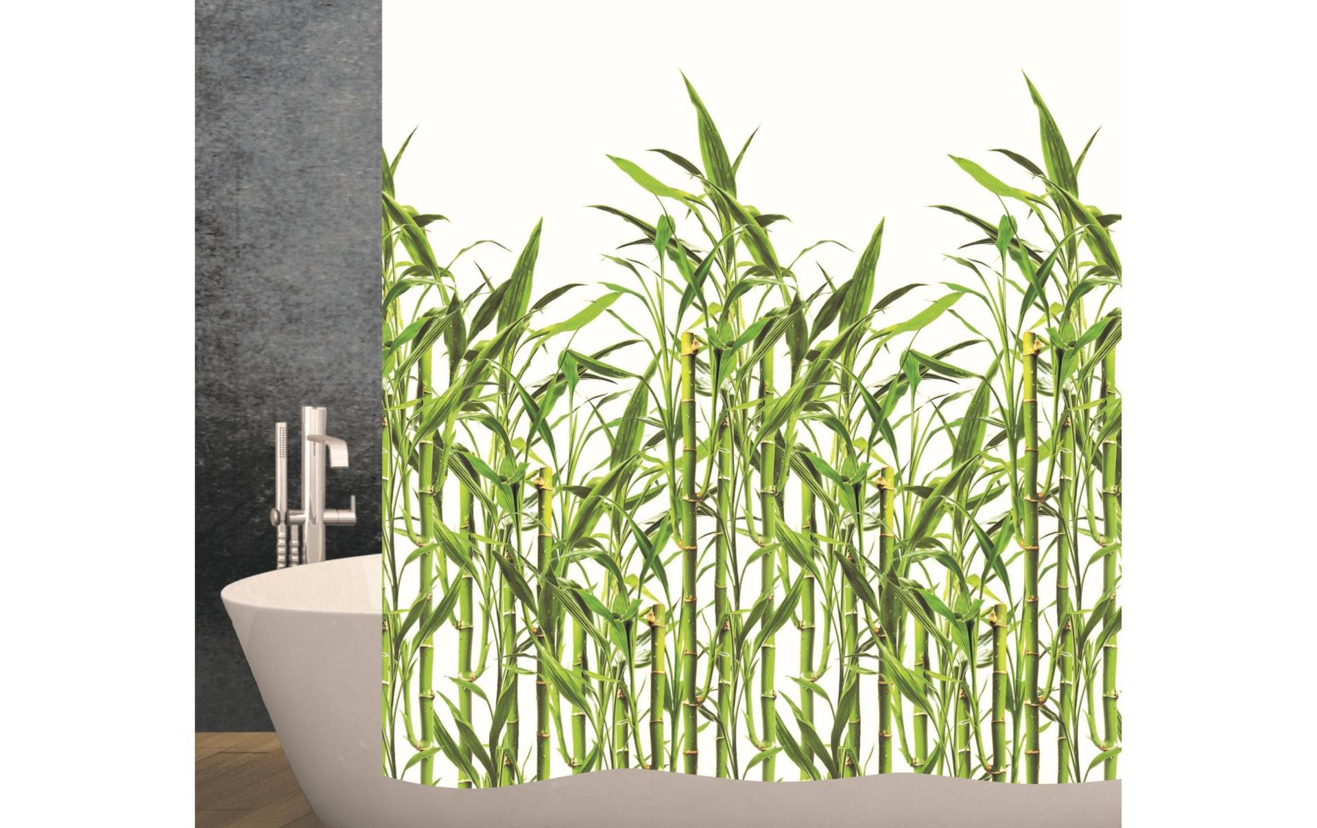 diaqua® Duschvorhang »Duschvorhang Bamboo 180 x 19« von diaqua®