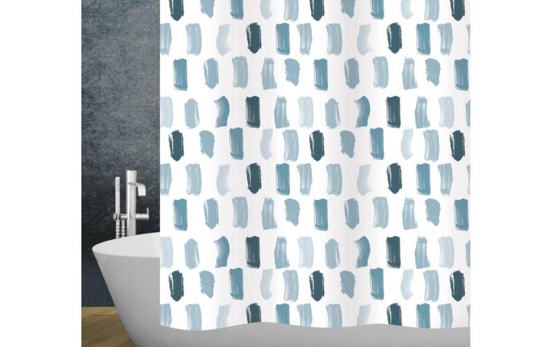 diaqua® Duschvorhang »Paint Blue 180 x 200 cm« von diaqua®