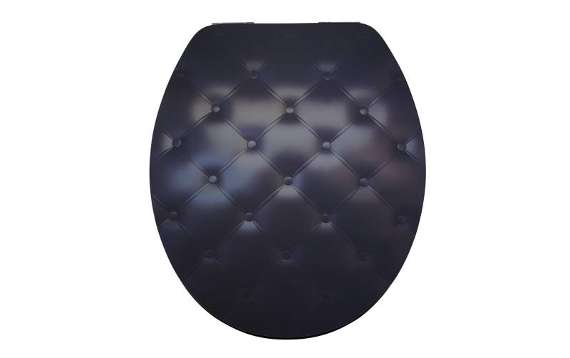 diaqua® WC-Sitz »Lyon Black Sofa Absenkautomatik, Schwarz« von diaqua®