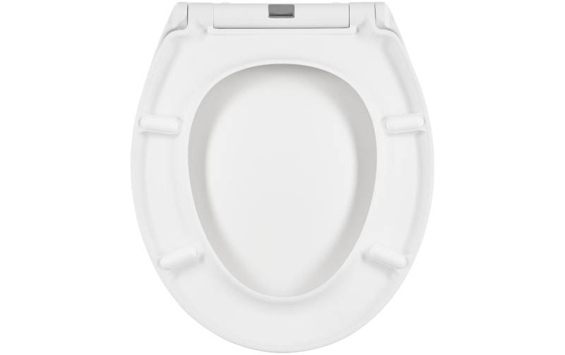 diaqua® WC-Sitz »Race mit Absenkautomatik, Weiss matt« von diaqua®