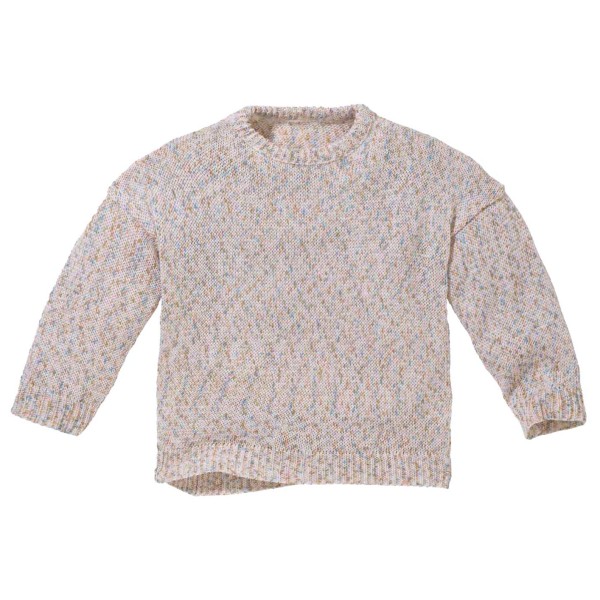 disana - Kid's Baumwoll-Pullover Spray - Pullover Gr 110/116 grau von disana