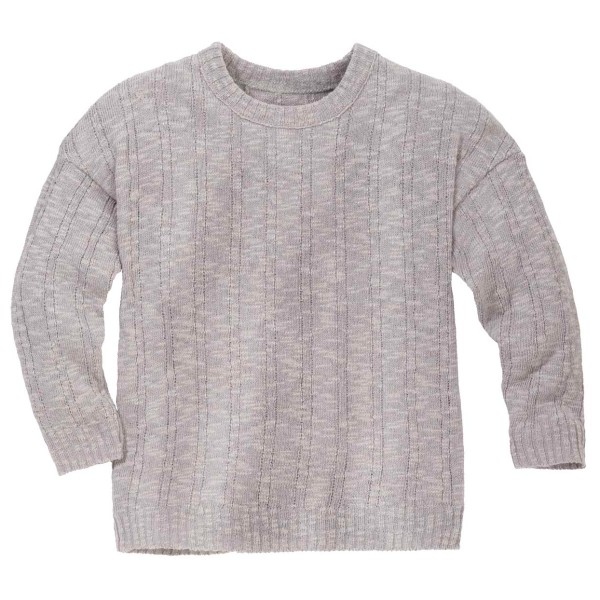 disana - Kid's Leinen-Pullover - Pullover Gr 110/116 grau von disana