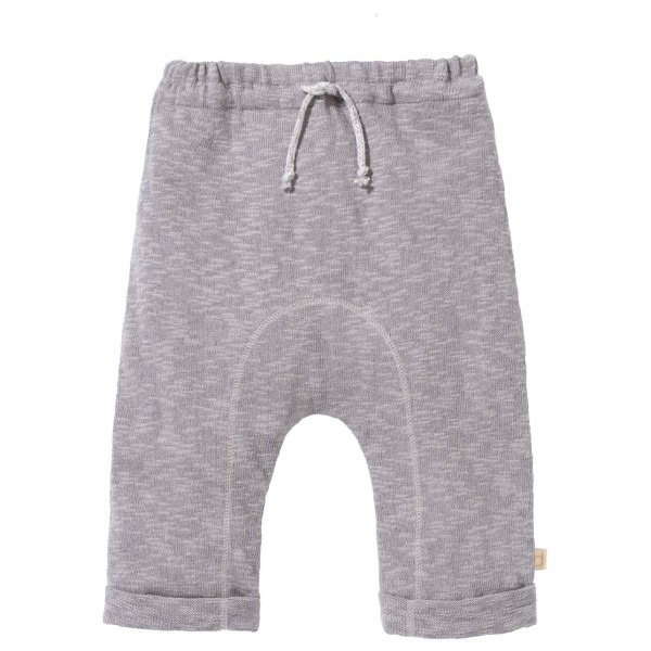 disana - Kid's Leinen-Strickhose - Freizeithose Gr 134/140 grau von disana