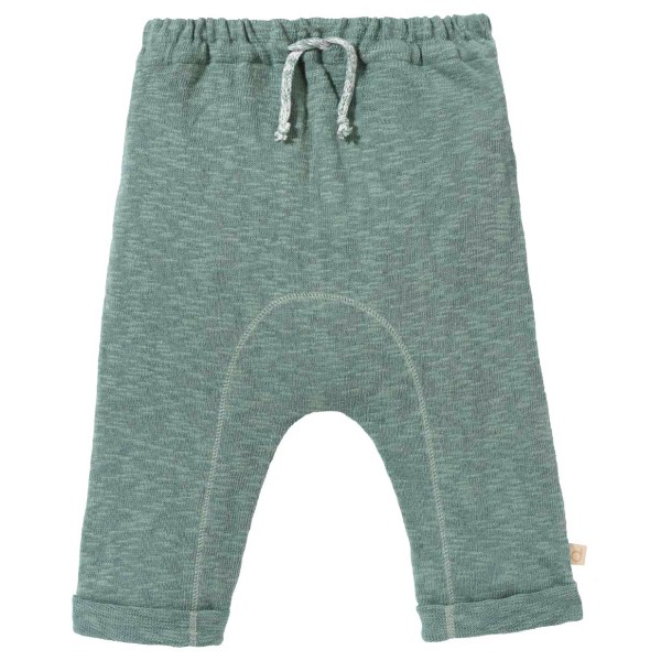 disana - Kid's Leinen-Strickhose - Freizeithose Gr 74/80 türkis von disana