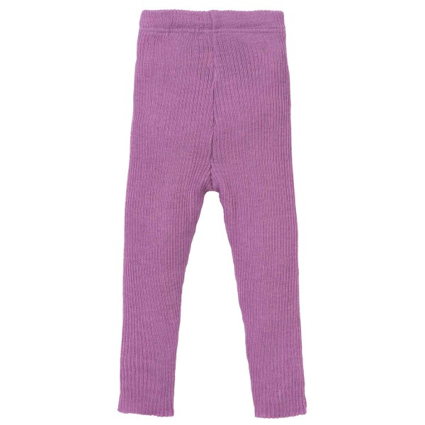 disana - Kid's Strick-Leggings Light - Leggings Gr 62/68 lila von disana