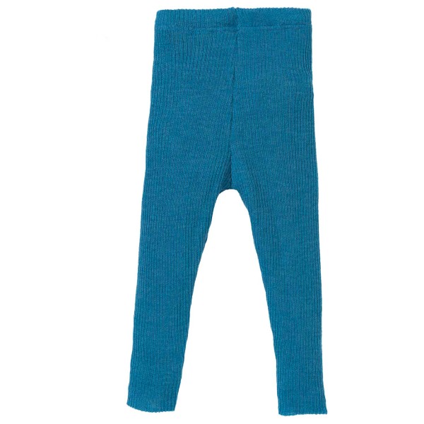 disana - Kid's Strick-Leggings Light - Leggings Gr 86/92 blau von disana