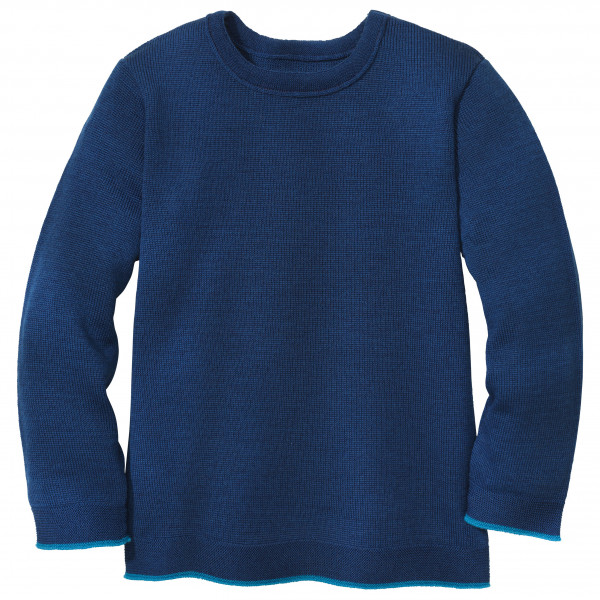 disana - Kid's Strick-Pullover Gr 110/116 blau von disana