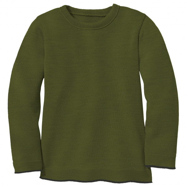 disana - Kid's Strick-Pullover Gr 110/116 oliv von disana