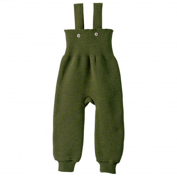 disana - Kid's Strick-Trägerhose - Overall Gr 50/56 oliv von disana