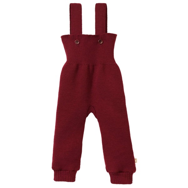 disana - Kid's Strick-Trägerhose - Overall Gr 50/56 rot von disana