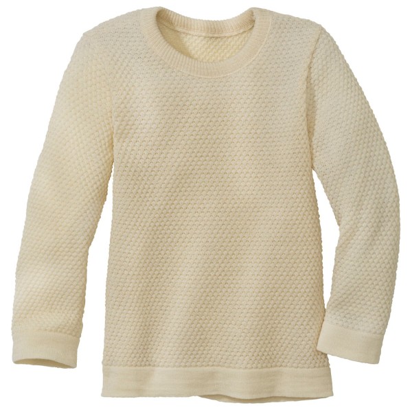 disana - Kid's Wabenstrick-Pullover - Wollpullover Gr 134/140 beige disana - Kid's Wabenstrick-Pullover - Wollpullover Gr 134/140 beige von disana
