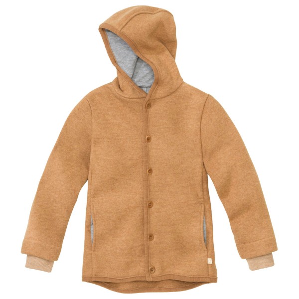 disana - Kid's Walk-Jacke - Wolljacke Gr 110/116 beige von disana